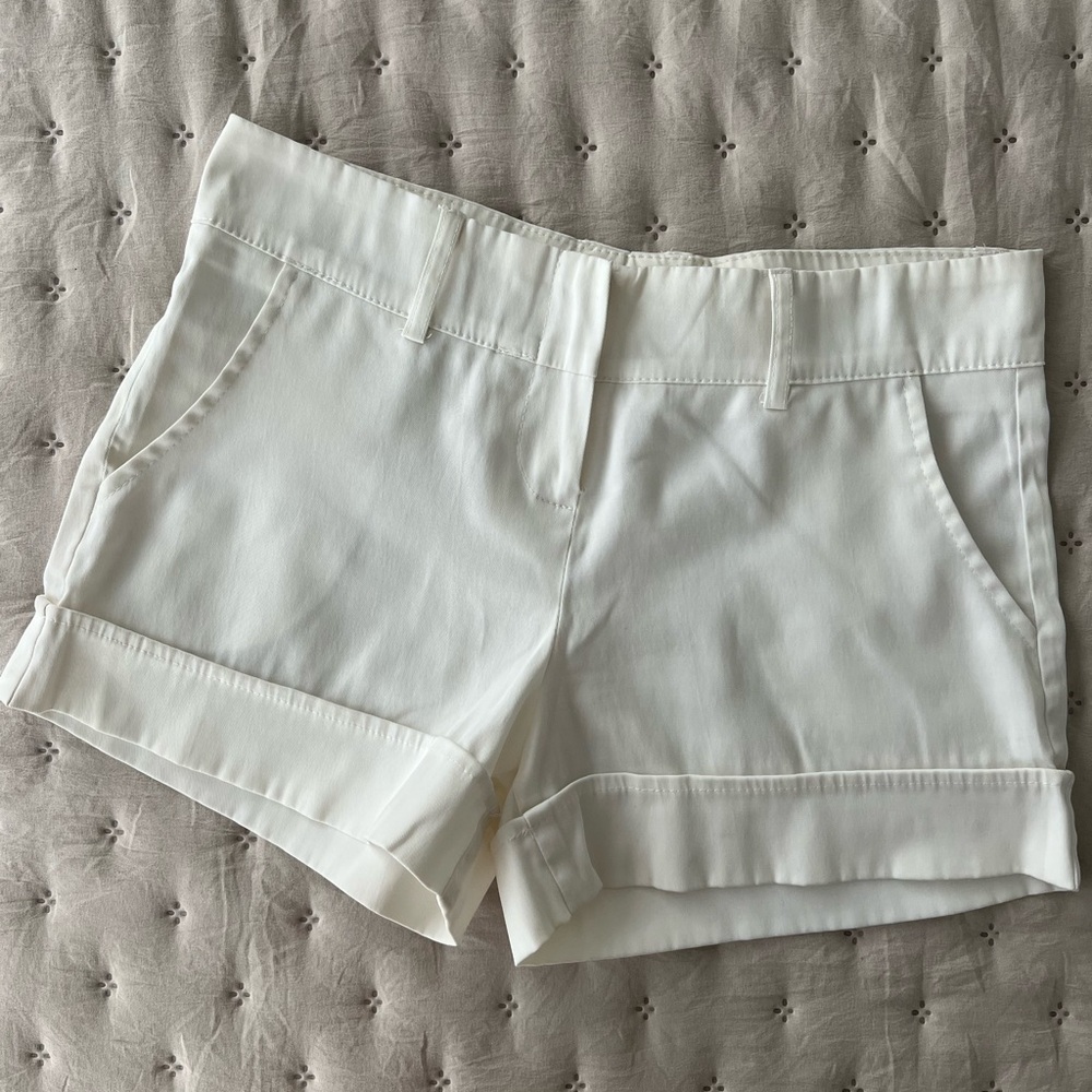 Women's White Shorts